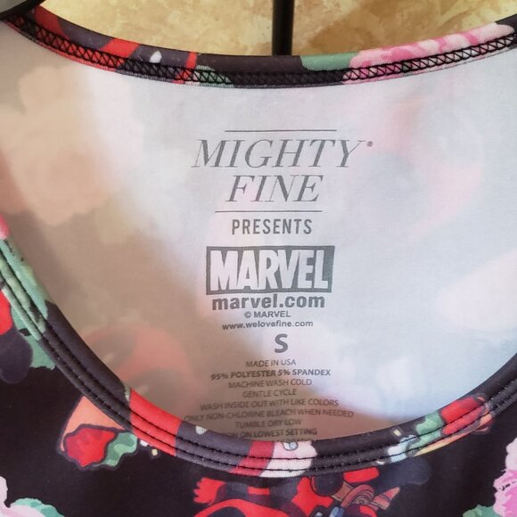 Deadpool Taco Floral print skater dress - Picture 3 of 9